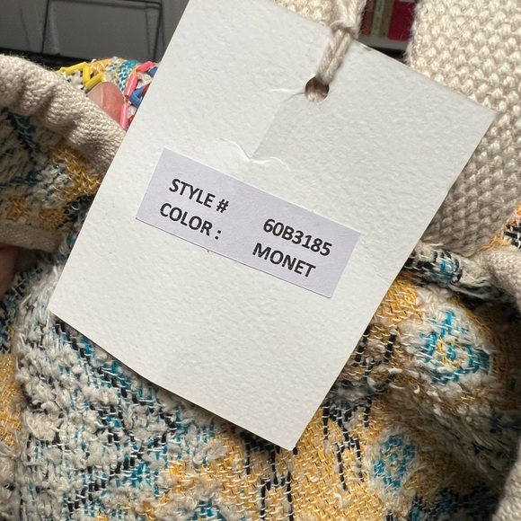 NWT Macchia di Ruggine - Colorful Geometric Pattern Backpack - Picture 6 of 7